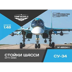 Дополнения из смолы 1/48 Набор стоек шасси СУ-34 (Temp Models)