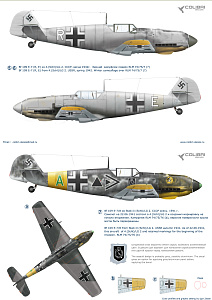 Декаль 1/48 Bf-109 E (Schl)/LG 2 (Operation Barbarossa) Part I (Colibri Decals)