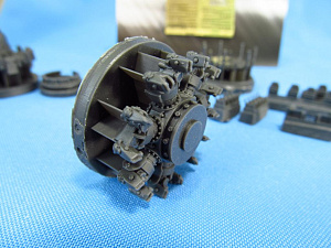 Дополнения из смолы 1/32 Pratt & Whitney R-1830 набор для детализации двигателя (Hobby Boss)