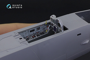 3D Декаль интерьера кабины F/A-18С Early (для модели Academy)