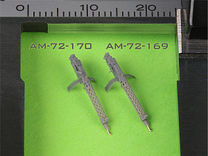 Дополнения из смолы 1/72 Spandau LMG 08/15 (2 pcs) (c длинной рукояткой)