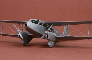 Фототравление 1/72 Имитации расчалок на de Havilland DH-89 Dragon Rapide (для модели Heller/Tasman)