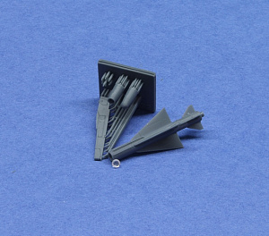 Дополнения из смолы 1/72 Ракета R530 2 шт. комплект (KepModels)