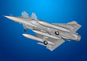 Сборная модель 1/72 Dassault-Mirage 2000B (Modelsvit)