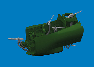 Дополнения из смолы 1/48 Пулемётные стволы Dornier Do-217K (для модели ICM)