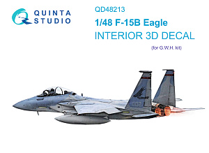 3D Декаль интерьера кабины F-15B (GWH)