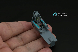 3D Декаль интерьера кабины МиГ-21БИС Поздний (с системой Полет-ОИ) (Eduard) (с 3D-печатными деталями