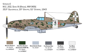 Сборная модель 1/32 Macchi C.202 Folgore (Italeri)