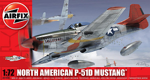 Сборная модель 1/72 North-American P-51D Mustang (Airfix)