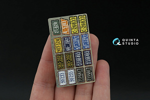 Автомобильные номера США, юго-восточные штаты, 1950-1960 (для всех моделей) (на метал. основании) ч1