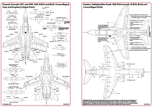 Декаль 1/48 Hawker Siddeley/BAe Hawk- RAF/FAA aircraft (Kits-World)