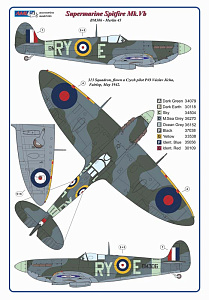 Декаль 1/72 Czechoslovak pilots & dogs of No.310 and No.313 Squadron RAF (AML)