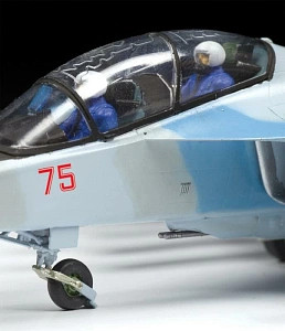 Сборная модель 1/72 Российский учебно-боевой самолет "Як-130" (Zvezda)