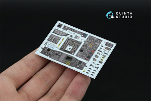 3D Декаль интерьера кабины HH-60H Rescue Hawk (Kitty Hawk) (малая версия) 