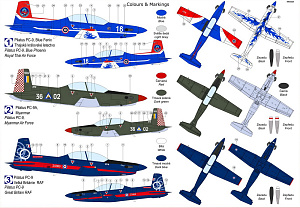 Сборная модель 1/72 Pilatus PC-9 Pt.2 new mould (Kovozavody Prostejov)