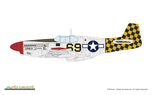 Сборная модель 1/48 North-American P-51B/C Mustang with dorsal fin The ProfiPACK (Eduard kits)