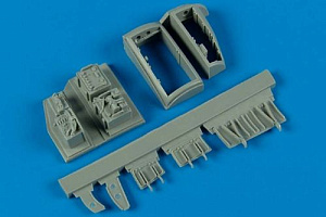 Дополнения из смолы 1/32 Электронные отсеки Douglas A-4E/A-4F Skyhawk (для Trumpeter kits)