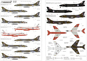 Декаль 1/48 Hawker Hunter F.6 (Xtradecal)