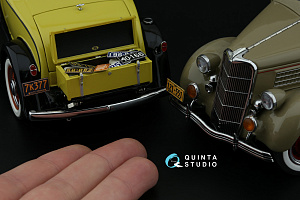 Автомобильные номера США, северо-восточные штаты, 1910-1940 (для всех моделей) (на метал. основании)