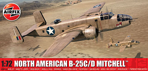 Сборная модель 1/72 North-American B-25C/D Mitchell (Airfix)