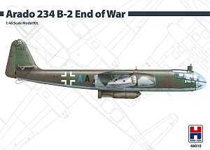 Сборная модель 1/48 Arado Ar-234B-2 End of War ex-Hasegawa kits (Hobby 2000)