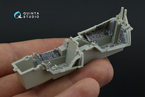 3D Декаль интерьера кабины F-14B (конверсия для F-14D Tamiya) (с 3D-печатными деталями)