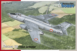 Сборная модель 1/72 Vautour IIB 'French Jet Bomber' (4x camo) (Special Hobby)