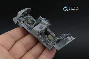 3D Декаль интерьера кабины AH-1W (Trumpeter) (с 3D-печатными деталями)