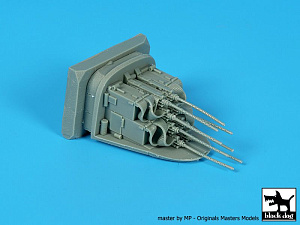 Дополнения из смолы 1/48 Носовые пулемёты Douglas B-26K (для модели ICM)