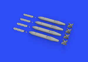 Дополнения из смолы 1/48 Диспенсер SUU-20 с бомбами BDU-33 и Mk.76