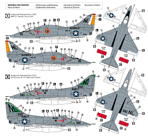 Сборная модель 1/72 Douglas A-4E Skyhawk (Hobby 2000) (повреждённая упаковка)