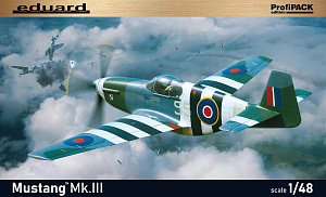 Сборная модель 1/48 North-American Mustang Mk.III The ProfiPACK (Eduard kits)