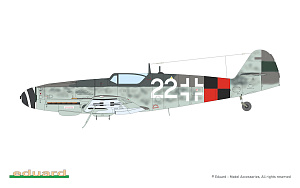 Сборная модель 1/72 Messerschmitt Bf-109G-10 ERLA The ProfiPACK edition  (Eduard kits)