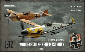 Сборная модель 1/72 Messerschmitt Bf-109F (Dual Combo) (Eduard kits)