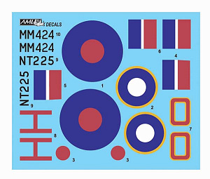 Дополнения из смолы 1/48 de Havilland Mosquito Mk.XVIII (designed to be used with Tamiya kits)