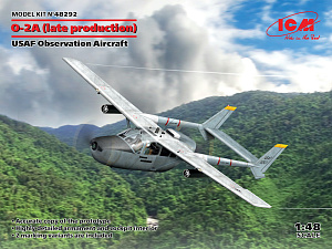 Сборная модель 1/48 Cessna O-2A (late) USAF Observation Aircraft (ICM)