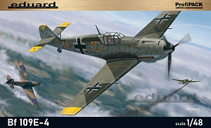 Сборная модель 1/48 Messerschmitt Bf-109E-4 ProfiPACK edition (Eduard kits)