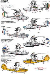 Декаль 1/48 Supermarine Walrus Mk.I Collection Pt 2 (5) (Xtradecal)