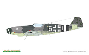 Сборная модель 1/72 KURFÜRST Bf-109K-4 - Dual Combo - Limited Edition (Eduard kits)