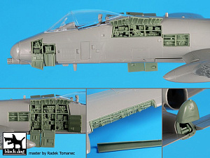 Дополнения из смолы 1/72 Fairchild A-10A Thunderbolt II Big set with BDOA72083/84 (Academy kits)