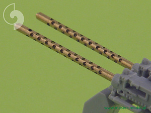 Дополнения из латуни 1/35 Browning M2 aircraft .50 caliber barrels 2pcs