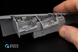 3D Декаль интерьера кабины F-4G late (Zoukei Mura SWS) (Малая версия)