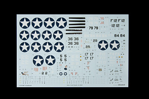 Сборная модель 1/48 GUADALCANAL Grumman F4F-4 Wildcat (Dual Combo kit) (Eduard kits)