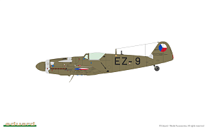 Сборная модель 1/72 Avia S-199 bubble canopy ProfiPACK edition (Eduard kits)