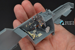3D Декаль интерьера кабины Bf 109E-4 (для модели Eduard)