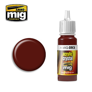 Краска акриловая CRYSTAL RED (Красная) (Ammo Mig) (17ml)
