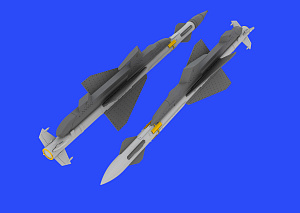 Дополнения из смолы 1/48 Ракеты Р-23Р для МиГ-23 (для модели Eduard/Trumpeter)/ МиГ-23