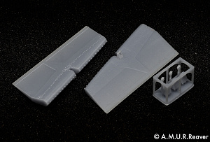 Дополнения из смолы 1/48 Элероны для МиГ-29 9-13 (A.M.U.R.Reaver)