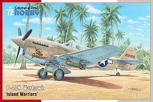 Сборная модель 1/72 P-40N Warhawk 'Island Warriors' (4x camo) (Special Hobby)