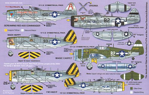 Декаль 1/48 Republic P-47D Thunderbolt (Zotz)